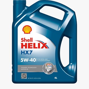 OLEJ SHELL 5W-40 HELIX HX7 4L