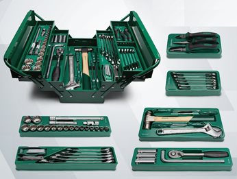 SKRZYNKA NARZEDZIOWA 70 ELEMENTOW