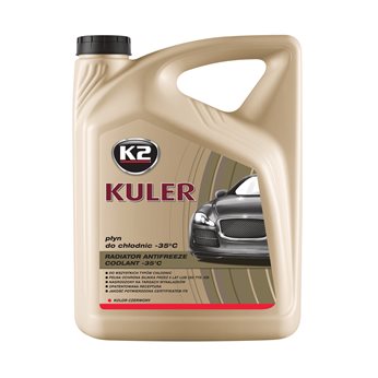 PLYN DO CHLODNIC KULER 5L -35C CZERWONY