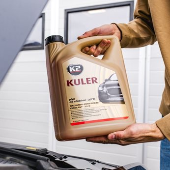 PLYN DO CHLODNIC KULER 5L -35C CZERWONY