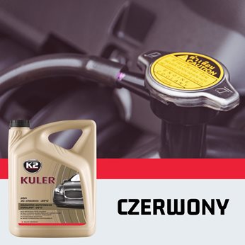 PLYN DO CHLODNIC KULER 5L -35C CZERWONY