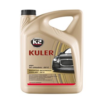 PLYN DO CHLODNIC KULER 5L -35C CZERWONY