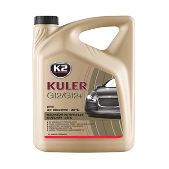 PLYN DO CHLODNIC KULER 5L -35C CZERWONY