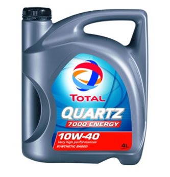 OLEJ TOTAL 10W-40 QUARTZ 7000 4L-KART EN