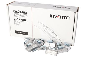 CIĘŻAREK (KPL 100 SZT) OŁOWIANY NIEPOWLEKANY DO FELG ALUMINIOWYCH 25G