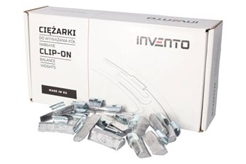 CIĘŻAREK (KPL 100 SZT) OŁOWIANY NIEPOWLEKANY DO FELG ALUMINIOWYCH 30G