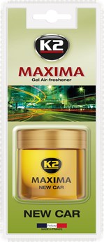 K2-ZAPACH MAXIMA 50ML ZELOWY NEW CAR