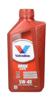 OLEJ VALVOLINE 5W-40 MAXLIFE 1L