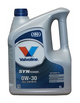 OLEJ VALVOLINE 0W-30 SYNPOWER FE 4L