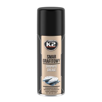 K2-SMAR GRAFITOWY 400ML SPRAY DO KON