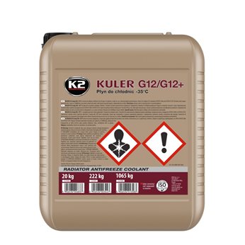 PLYN DO CHLODNIC KULER 23KG -35C CZERWON