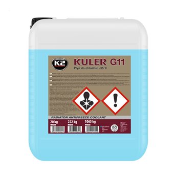 PLYN DO CHLODNIC KULER 23KG -35C NIEBIES