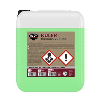 PLYN DO CHLODNIC KULER 23KG KONC ZIELONY