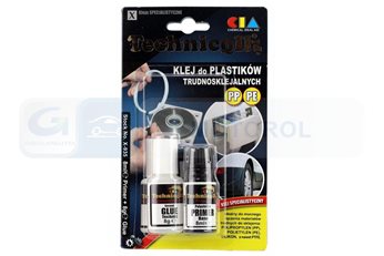 KLEJ DO PP,PE,PTFE 8G+8ML