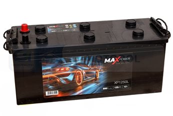 AKUMULATOR MAXPOWER 125AH/800A L+
