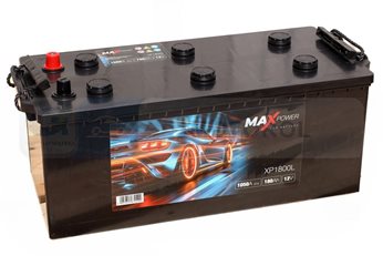 AKUMULATOR MAXPOWER 180AH/1050A L+ HD