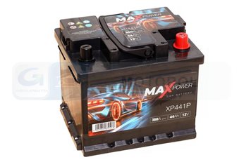 AKUMULATOR MAXPOWER 44AH/360A P+