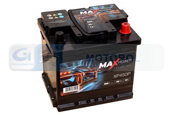 AKUMULATOR MAXPOWER 45AH/360A P+