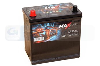 AKUMULATOR MAXPOWER 45AH/360A L+