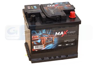 AKUMULATOR MAXPOWER 50AH/450A P+