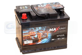 AKUMULATOR MAXPOWER 55AH/460A L+