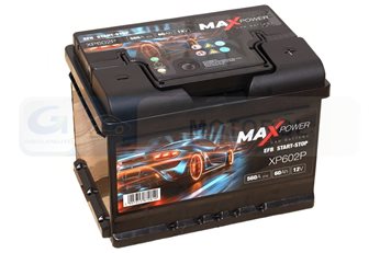 AKUMULATOR MAXPOWER 60AH/560A P+ EFB