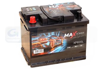 AKUMULATOR MAXPOWER 62AH/510A L+