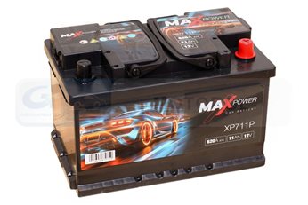 AKUMULATOR MAXPOWER 71AH/620A P+