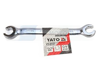 KLUCZ PŁASKI PÓŁOTWARTY 13X14M