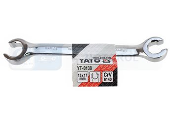 KLUCZ PŁASKI PÓŁOTWARTY 15X17M