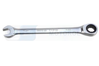 KLUCZ PŁASKO-OCZKOWY 11 MM Z GRZECHOTKĄ