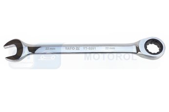 KLUCZ PŁASKO-OCZKOWY 22 MM Z GRZECHOTKĄ