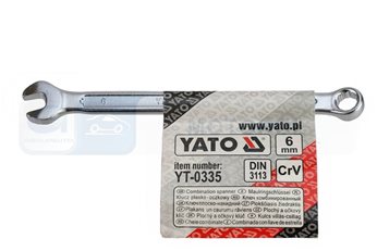 KLUCZ PŁASKO-OCZKOWY 6 MM