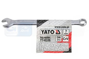 KLUCZ PŁASKO-OCZKOWY 7 MM
