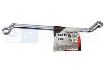 KLUCZ OCZKOWO-GIĘTY 8X9MM