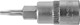 KLUCZ TRZPIENIOWY TORX 1/4 T8 L37MM