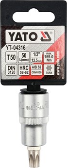 KLUCZ TRZPIENIOWY TORX 1/2 T50 L55MM