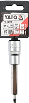 KLUCZ TRZPIENIOWY TORX 1/2 T25 L100MM