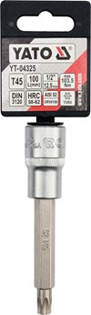 KLUCZ TRZPIENIOWY TORX 1/2 T45 L100MM