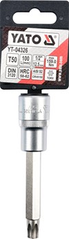 KLUCZ TRZPIENIOWY TORX 1/2 T50 L100MM