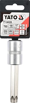 KLUCZ TRZPIENIOWY TORX 1/2 T60 L100MM