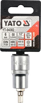 KLUCZ TRZPIENIOWY HEX 1/2 6MM L55MM