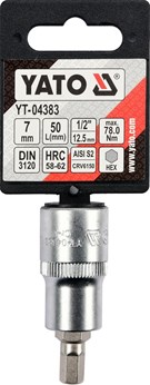 KLUCZ TRZPIENIOWY HEX 1/2 7MM L55MM