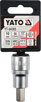 KLUCZ TRZPIENIOWY HEX 1/2 10MM L55MM