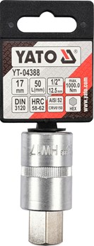 KLUCZ TRZPIENIOWY HEX 1/2 17MM L55MM