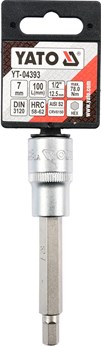 KLUCZ TRZPIENIOWY HEX 1/2 7MM L100MM