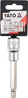 KLUCZ TRZPIENIOWY HEX 1/2 8MM L100MM