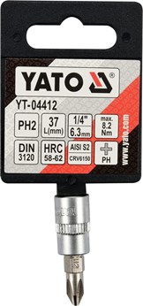 KLUCZ TRZPIENIOWY PH2 1/4 L37MM