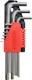 KLUCZE HEX 9CZ. 1,5-10MM CRV