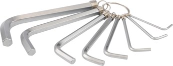 ZESTAW KLUCZY SZESCIOKATNYCH HEX 8CZ.